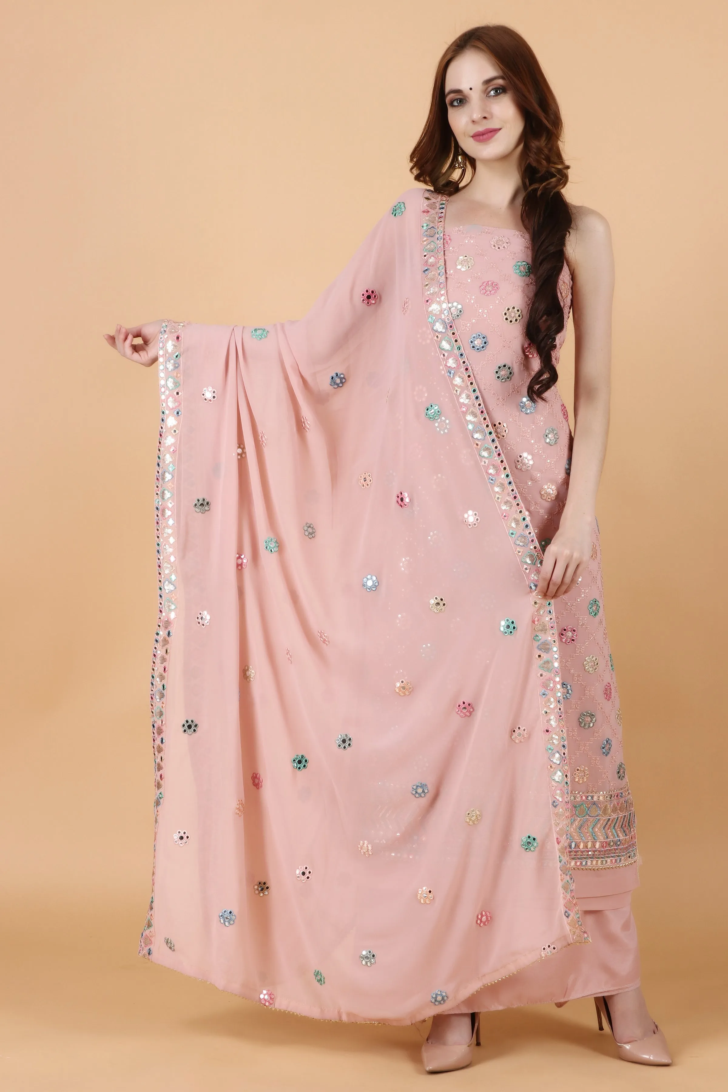 Artistic Mauve Fancy Suit