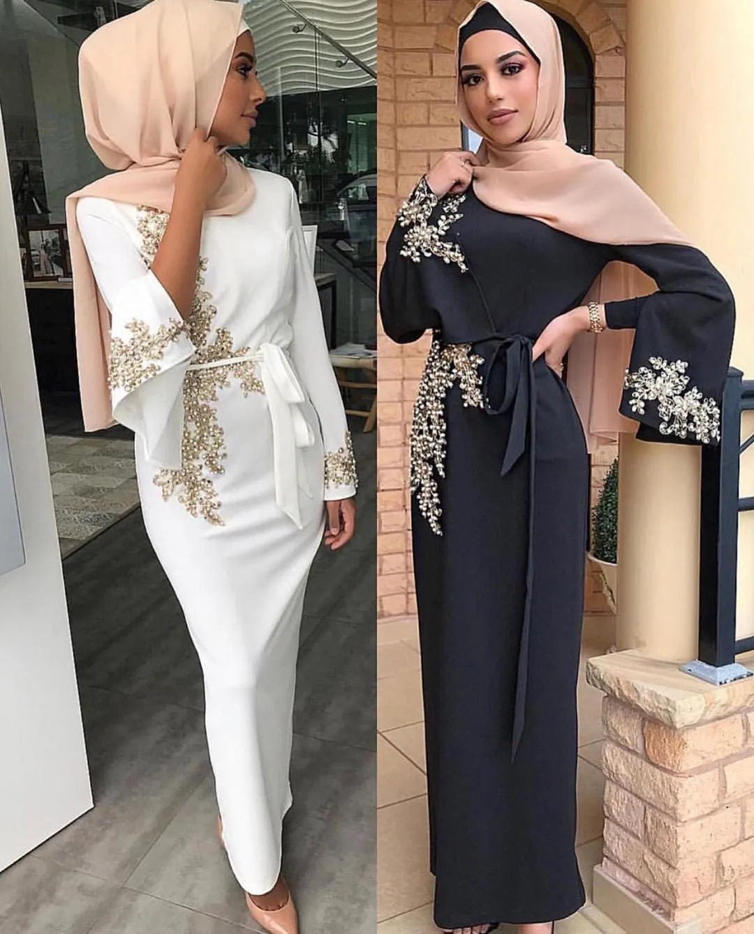 Embroidered Muslim Outfit