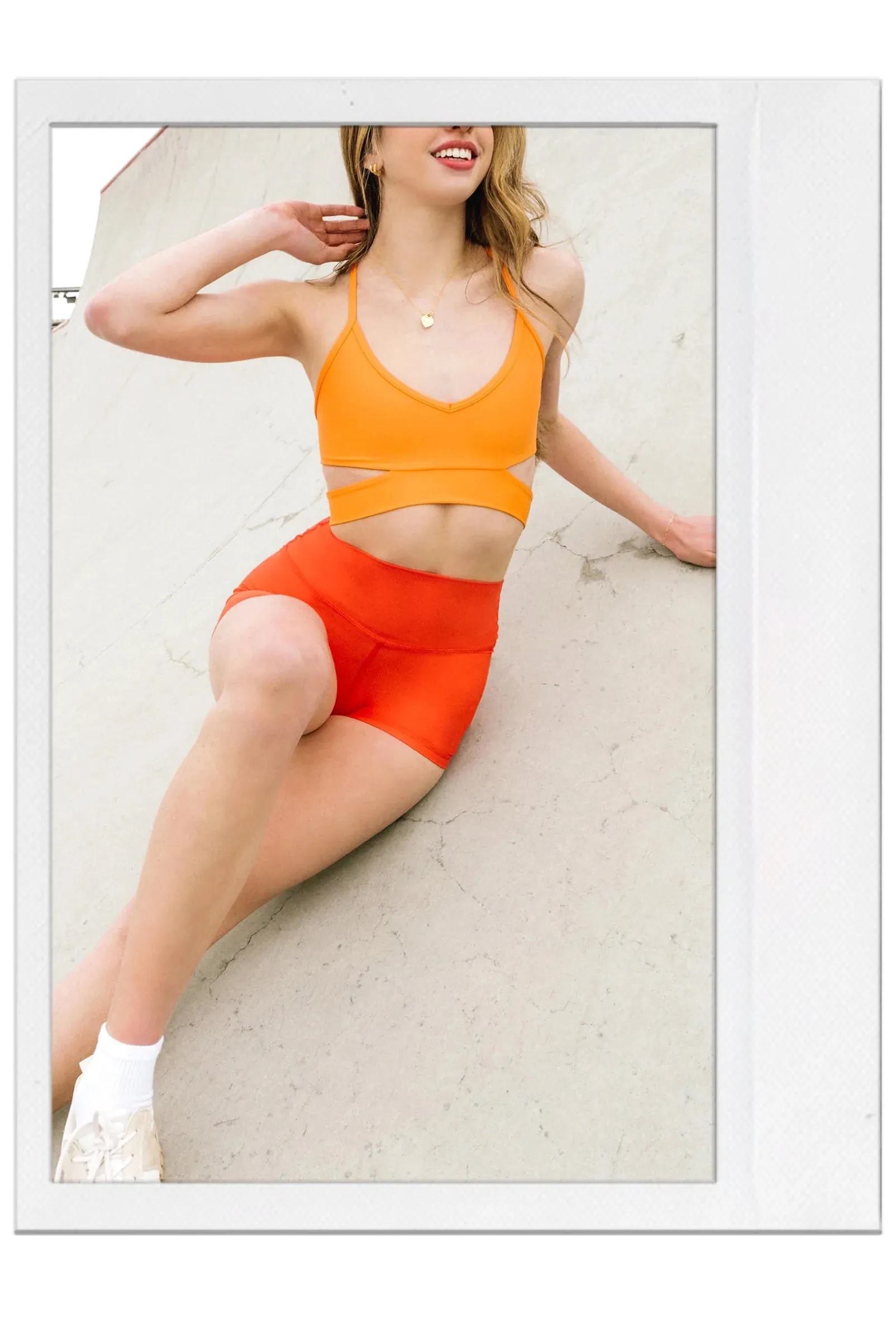 Five Dancewear | Maverick Bra | Nectarine