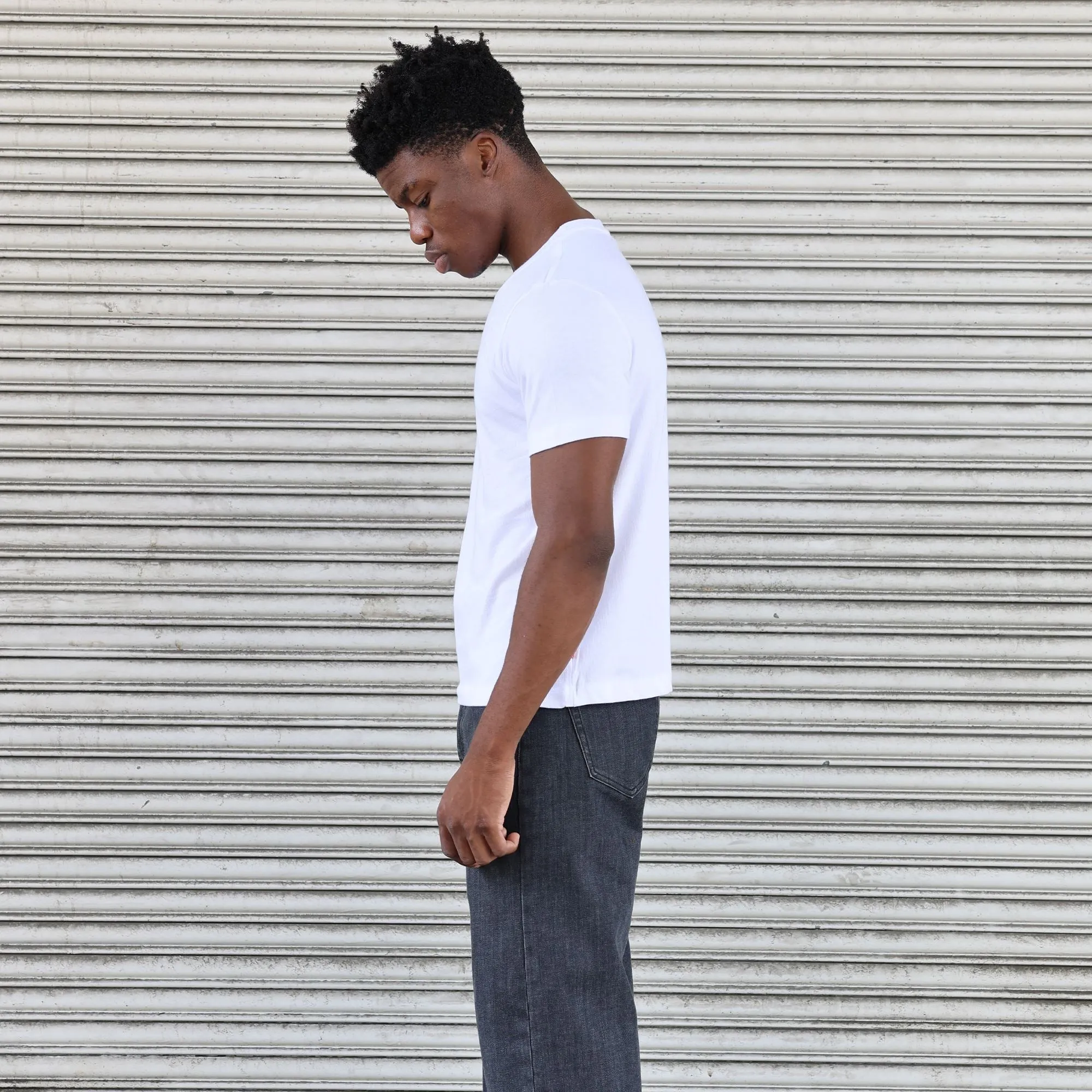 Los Feliz Half Crop Muscle Tee | Made in USA