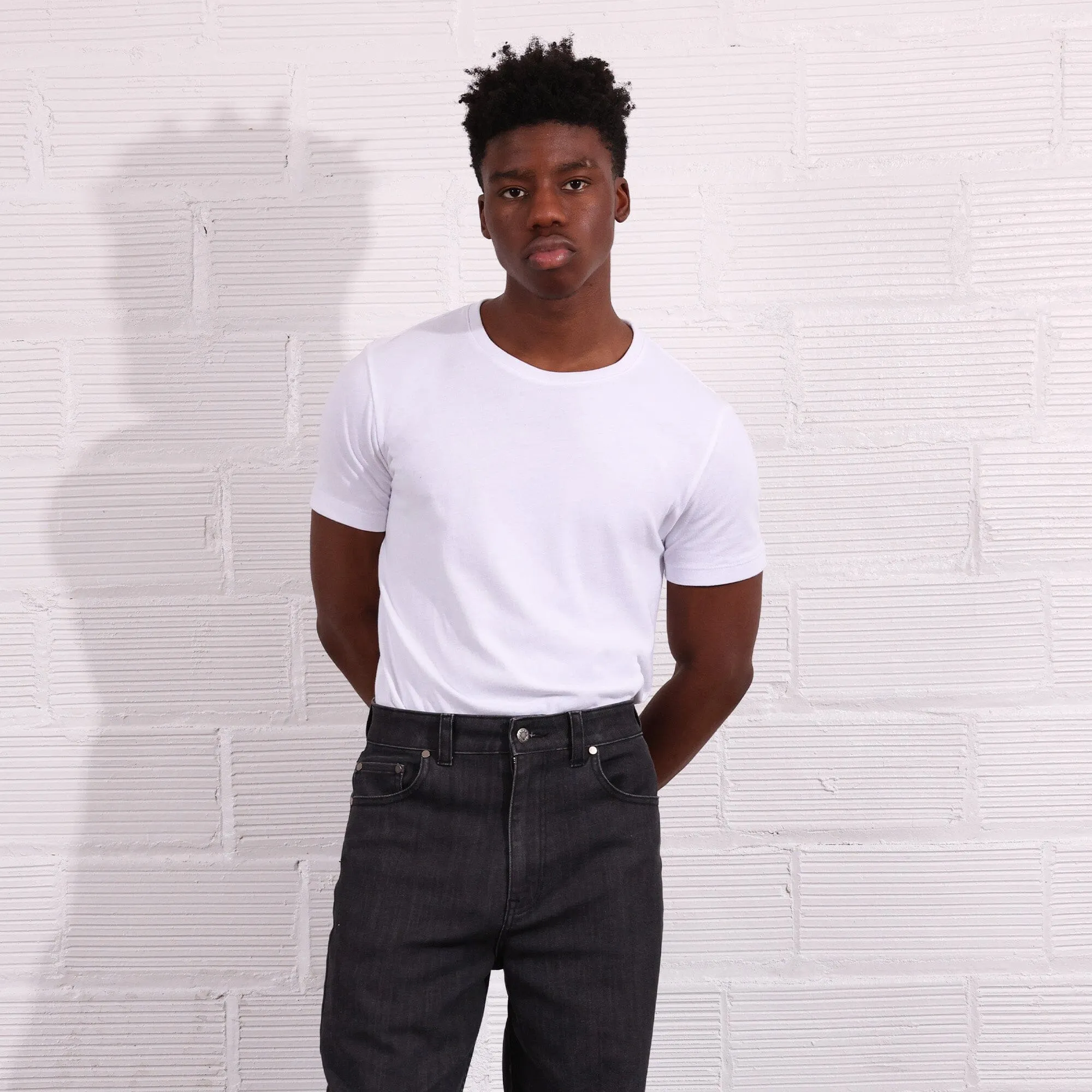 Los Feliz Half Crop Muscle Tee | Made in USA